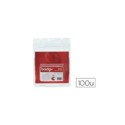 Tarjeta Badgy PVC 53,98x85,60 mm Grosor 0,50 mm Pack 100 unidades