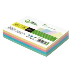 TARJETA LIDERPAPEL PARA ESTUDIAR LISA CARTULINA DE COLORES 170 GR/M2 100X150MM PAQUETE DE 200 UNIDADES