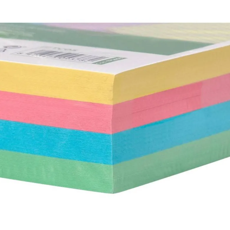 TARJETA LIDERPAPEL PARA ESTUDIAR LISA CARTULINA DE COLORES 170 GR/M2 160X220MM PAQUETE DE 200 UNIDADES