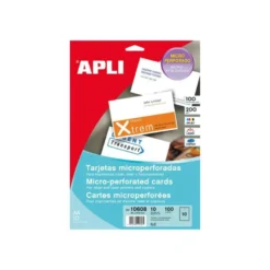 Tarjetas de visita Apli microperforadas