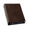 Tarjetero Durable polipropileno color marron 57x90mm