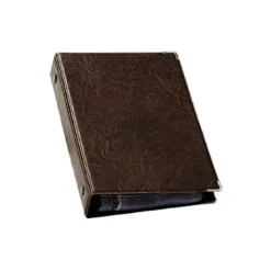 Tarjetero Durable polipropileno color marron 57x90mm