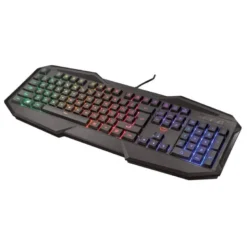 Teclado gaming con cable 1,4 m Marca Trust Gxt 830-RW Avonn Iluminación Rainbow