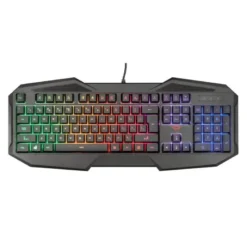 Teclado gaming con cable 1,4 m Marca Trust Gxt 830-RW Avonn Iluminación Rainbow