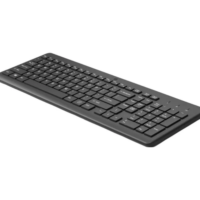 TECLADO HP 225 INALAMBRICO QWERTY COLOR NEGRO