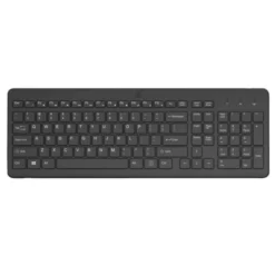 TECLADO HP 225 INALAMBRICO QWERTY COLOR NEGRO
