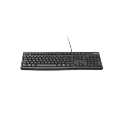 Teclado multimedia cable Logitech K120 1,5 m color Negro