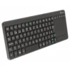 TECLADO NGS WARRIOR INALAMBRICO TOUCH PAD CON TECLAS MULTIMEDIA DE 2,4 GHZ COLOR NEGRO