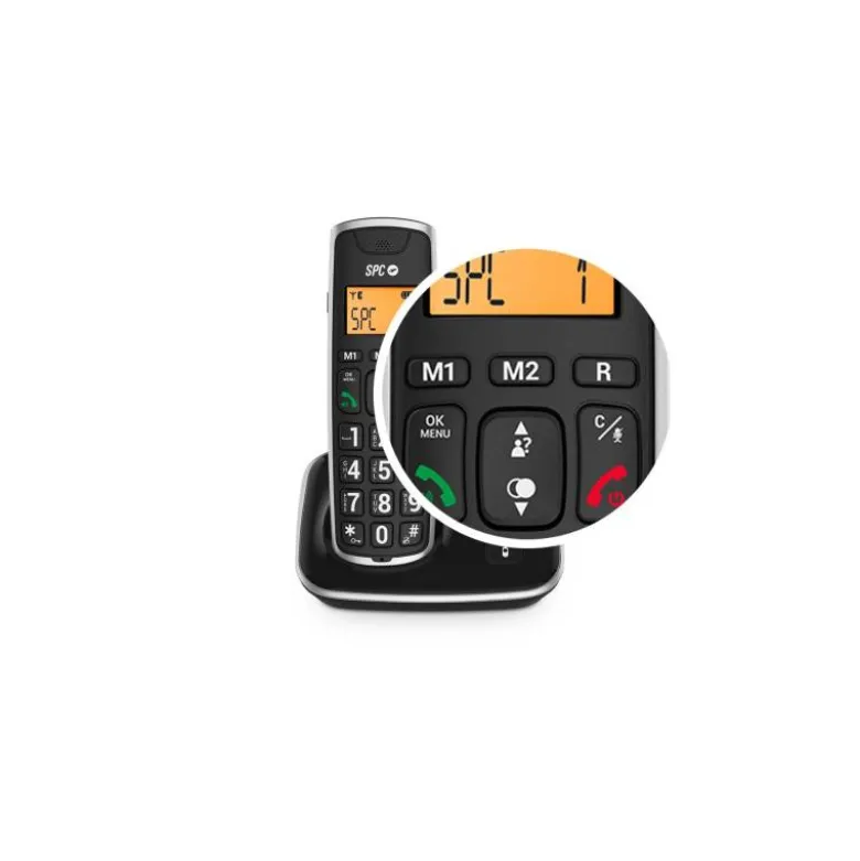 Telefono inalambrico SPC marca Telecom 7608N