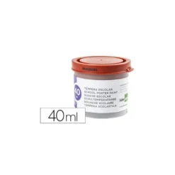 Tempera Escolar Liderpapel Color Marron 40 ml