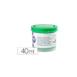 Tempera Escolar Liderpapel Color Verde 40 ml