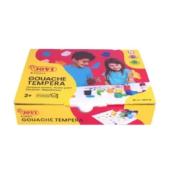 Tempera Jovi surtido 12 colores 35 cc