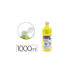 Tempera Liderpapel color amarillo 1000 cc