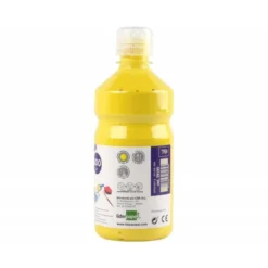 Tempera Liderpapel color amarillo 500 cc