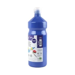 Tempera Liderpapel color azul marino 1000 cc