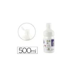 Tempera Liderpapel color blanco 500 cc