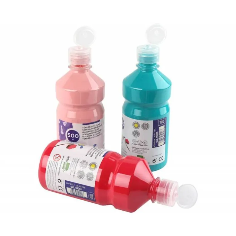 Tempera Liderpapel color marron 500 cc