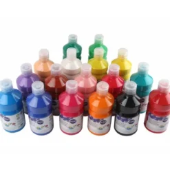 Tempera Liderpapel color naranja 500 cc