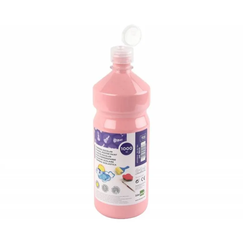Tempera Liderpapel color rosa 1000 cc