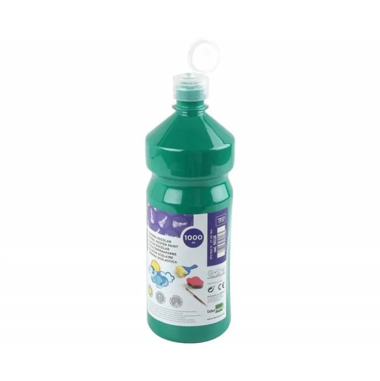 Tempera Liderpapel color verde oscuro 1000 cc