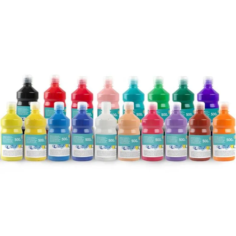 Tempera Liderpapel color verde oscuro 500 cc