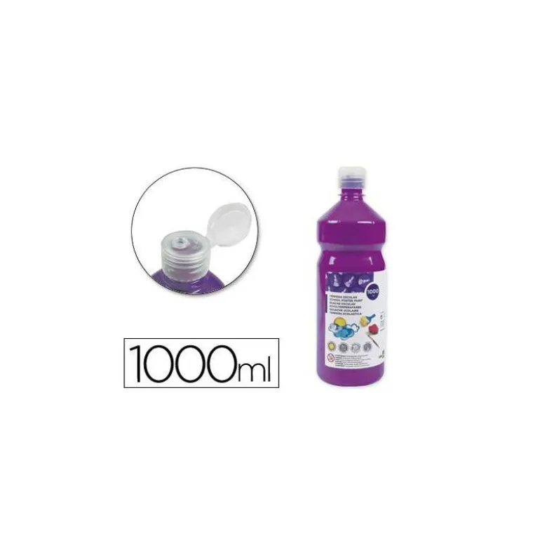 Tempera Liderpapel color violeta 1000 cc