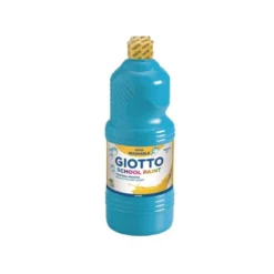 Tempera liquida Giotto color cyan 1000 cc