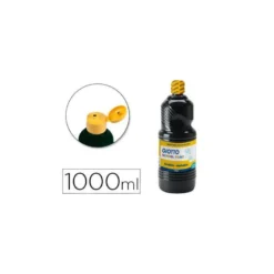Tempera liquida Giotto color negro 1000 cc