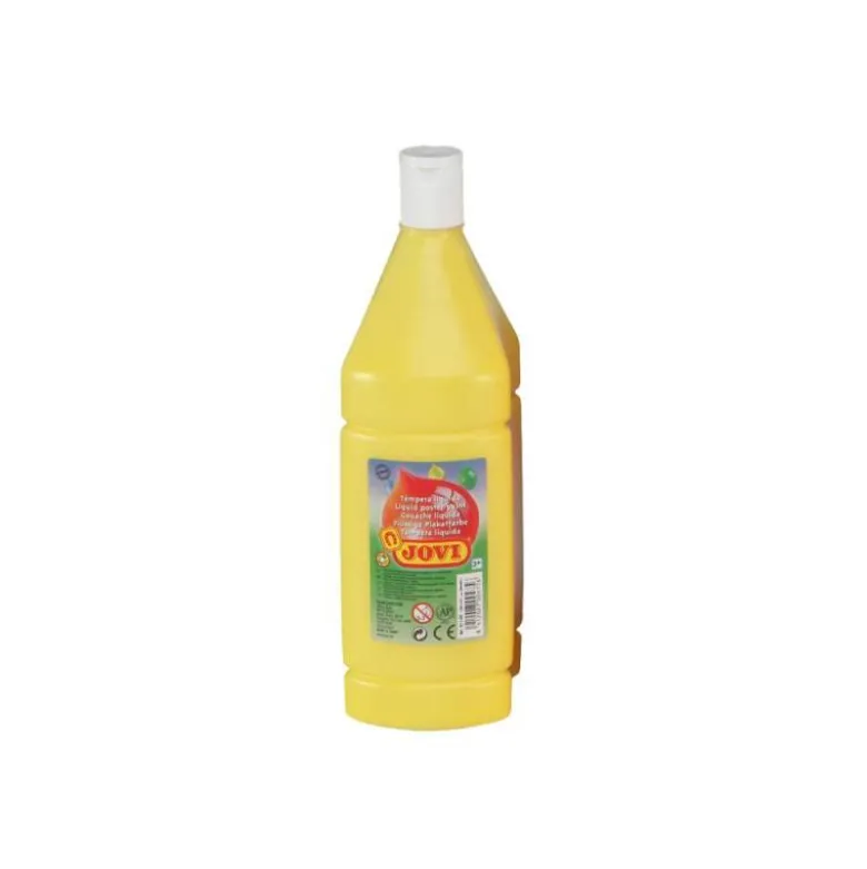 Tempera liquida JOVI color amarillo 1000 cc