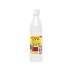 Tempera liquida Jovi color blanco 500 cc