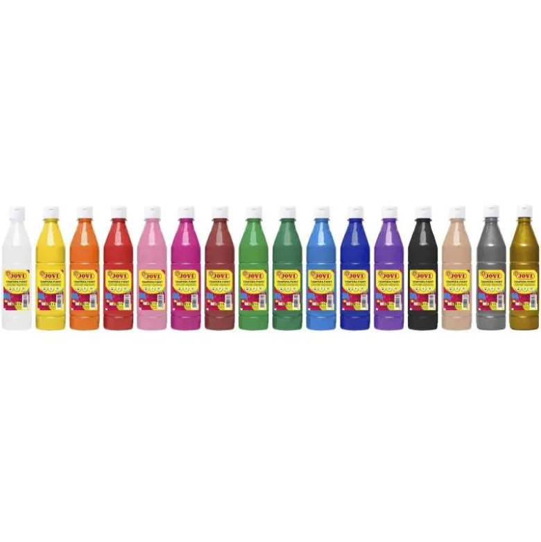 Tempera liquida Jovi color blanco 500 cc