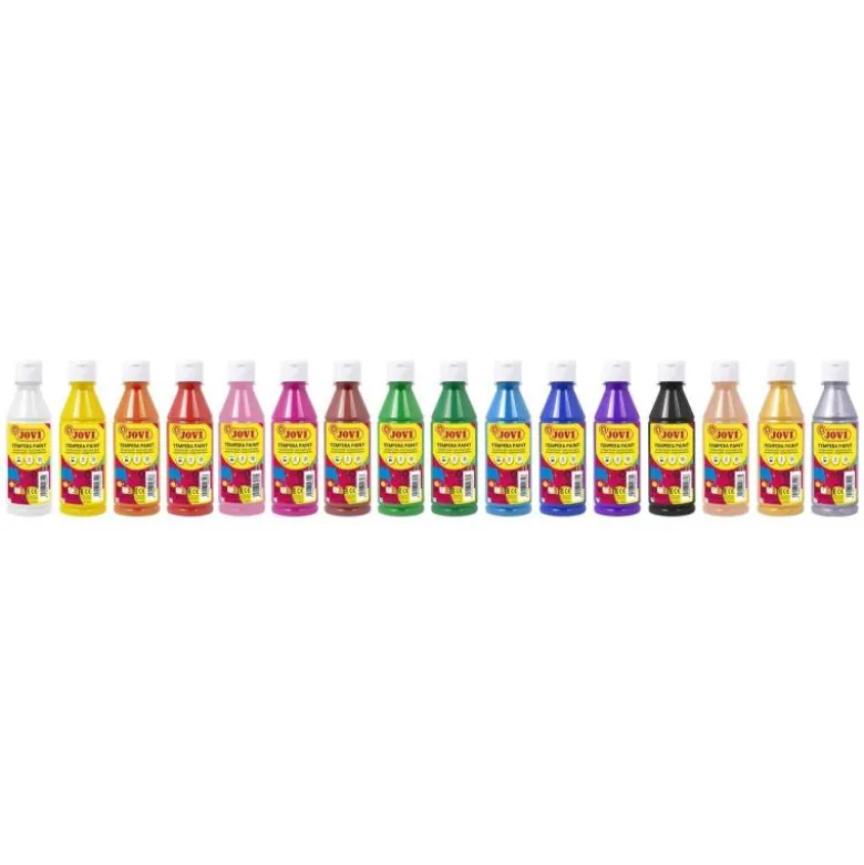 Tempera liquida Jovi color blanco 250 cc