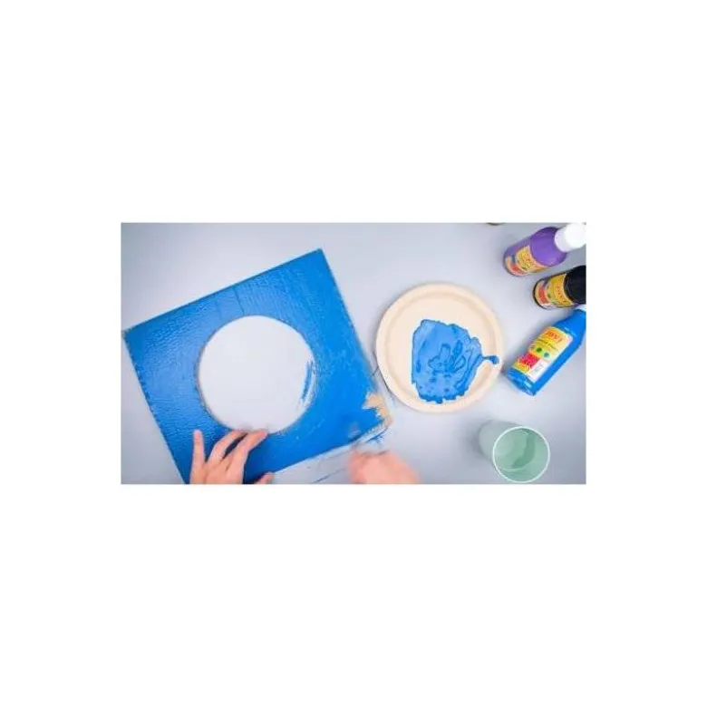 Tempera liquida Jovi color cyan 500 cc