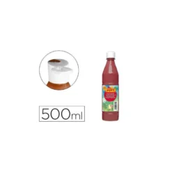 Tempera liquida Jovi color marron 500 cc