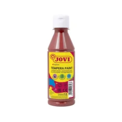 Tempera liquida Jovi color marron 250 cc