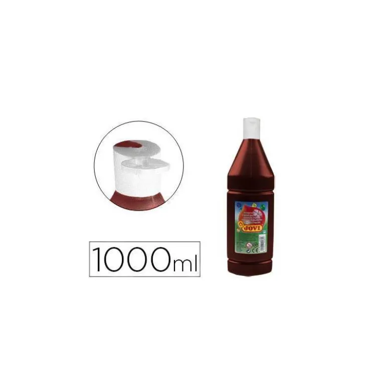 Tempera liquida JOVI color marron 1000 cc