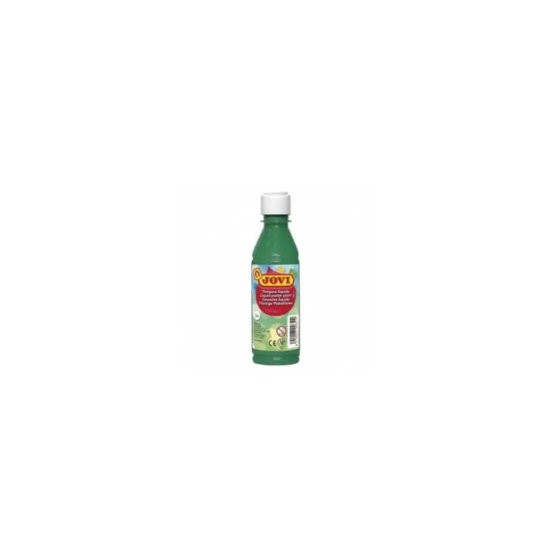 Tempera liquida JOVI color verde oscuro 250 cc