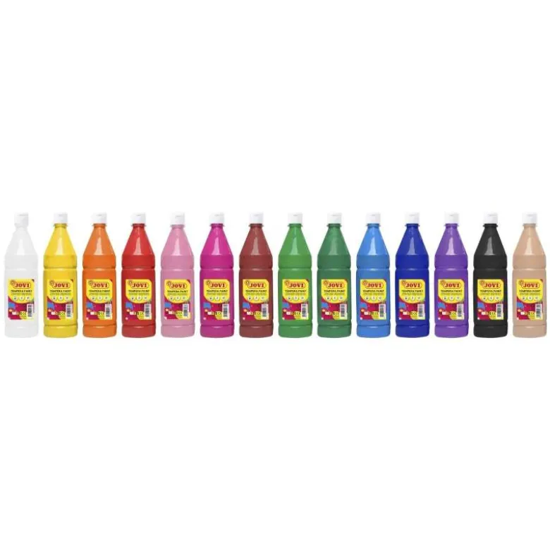Tempera liquida JOVI color verde oscuro 1000 cc