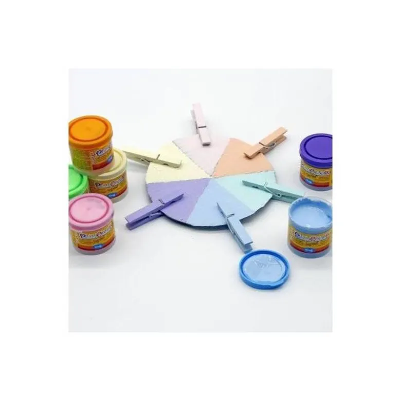TEMPERA LIQUIDA PLAYCOLOR LIQUID PASTEL 40 ML CAJA DE 6 UNIDADES COLORES SURTIDOS