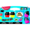 Tempera Maped Color Peps Ultra Lavable de Colores Primarios Surtidos Caja de 6 botellas 75 ml