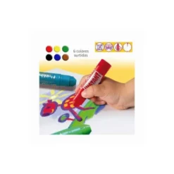 Tempera solida en barra Instant 6 uds