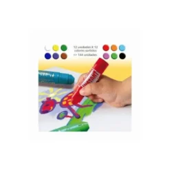 Tempera solida en barra Instant One Estuche escolar