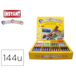 Tempera solida en barra Instant One Estuche escolar