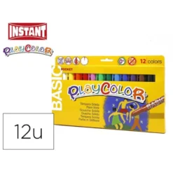 Tempera solida en barra Instant Pocket colores surtidos