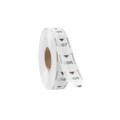 Tickets meto turnomatic negro sobre blanco