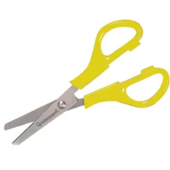 Tijera escolar Liderpapel Acero inoxidable punta redondeada 14cm