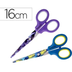 Tijera escolar marca Liderpapel 16 cm