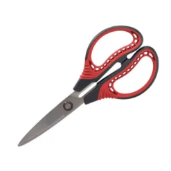 TIJERA LIDERPAPEL TITANIO HOJA CURVA 16,5 CM FALICILIDAD CORTE Y DURABILIDAD INCLUYE FUNDA