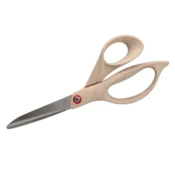 TIJERA OFICINA LIDERPAPEL ACERO INOXIDABLE MANGO ECO MATERIAL 8" 21,5 CM EN BLISTER
