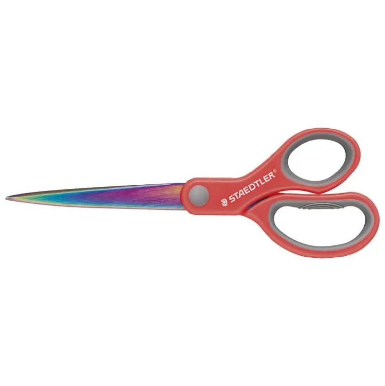 TIJERAS STAEDTLER NORIX 965 ACERO INOXIDABLE MANGO ERGONOMICO LONGITUD 21 CM
